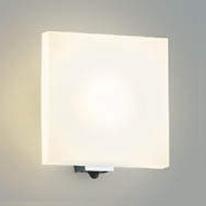 コイズミ照明 【限定特価】LED一体型ポーチ灯 防雨型 白熱球60W相当 電球色 マルチタイプ人感センサ付 乳白 AU45207L