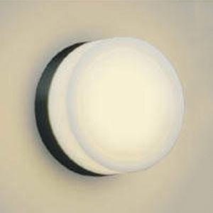 コイズミ照明 LED一体型ポーチ灯 防雨型 白熱球60W相当 電球色 調光タイプ 黒 AU38136L