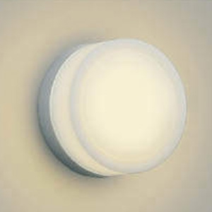 コイズミ照明 LED一体型ポーチ灯 防雨型 白熱球60W相当 電球色 調光タイプ シルバーメタリック AU38137L