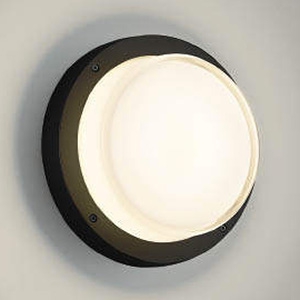 コイズミ照明 LED一体型ブラケットライト 防雨・防湿型 白熱球60W相当 電球色 黒 AU46393L