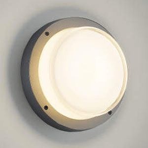 コイズミ照明 LED一体型ブラケットライト 防雨・防湿型 白熱球60W相当 電球色 ダークグレーメタリック AU45918L