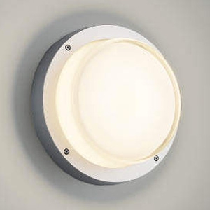 コイズミ照明 LED一体型ブラケットライト 防雨・防湿型 白熱球60W相当 電球色 シルバーメタリック AU45919L