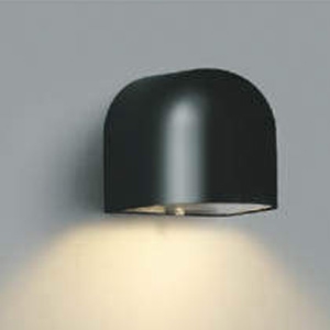 コイズミ照明 LED勝手口灯 防雨型 白熱球40W相当 電球色 黒 AU35074L