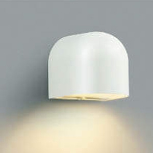 コイズミ照明 LED勝手口灯 防雨型 白熱球40W相当 電球色 オフホワイト AU35075L