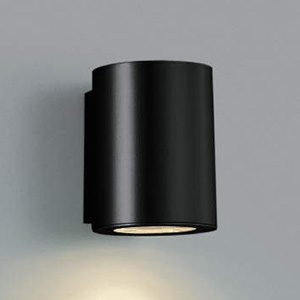 コイズミ照明 LED表札灯 防雨型 下方照射タイプ 白熱球60W相当 電球色 黒 AU35655L
