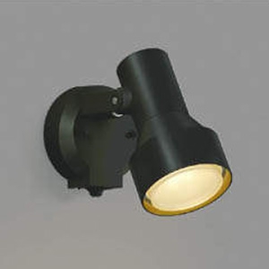 コイズミ照明 LEDスポットライト 防雨型 白熱球100W相当 電球色 タイマー付人感センサ付 黒 LEDスポットライト 防雨型 白熱球100W相当 電球色 タイマー付人感センサ付 黒 AU40622L