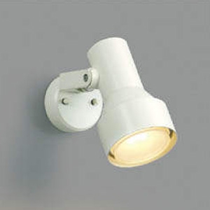コイズミ照明 LEDスポットライト 防雨型 白熱球100W相当 電球色 オフホワイト LEDスポットライト 防雨型 白熱球100W相当 電球色 オフホワイト AU40625L