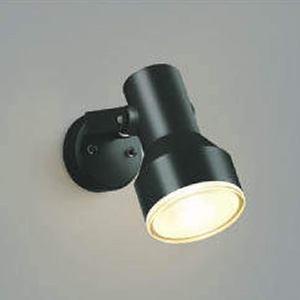 コイズミ照明 LED一体型スポットライト 防雨型 ビーム球150W相当 電球色 黒 LED一体型スポットライト 防雨型 ビーム球150W相当 電球色 黒 AU45243L