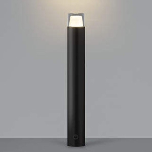 コイズミ照明 LED一体型ガーデンライト 防雨型 高さ745mm 白熱球60W相当 電球色 調光タイプ 黒 AU42260L