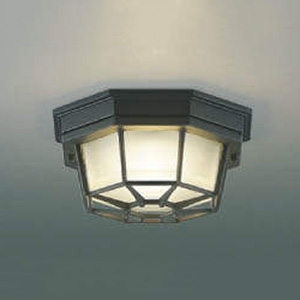 コイズミ照明 【生産完了品】LED一体型軒下シーリングライト 防雨型 天井・壁面取付用 白熱球60W相当 電球色 AU45051L