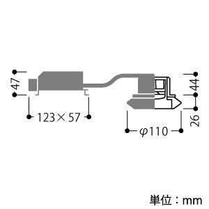 コイズミ照明 【在庫限り】LEDドレスダウンライト 高気密SB形 ベースタイプ 白熱球60Wクラス 電球色 調光タイプ 散光配光 埋込穴φ75mm LEDドレスダウンライト 高気密SB形 ベースタイプ 白熱球60Wクラス 電球色 調光タイプ 散光配光 埋込穴φ75mm AD40305L 画像2