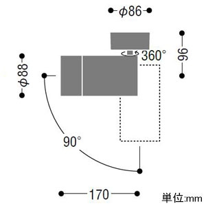 コイズミ照明 【生産完了品】LEDスポットライト フランジタイプ 白熱球100W相当 電球色 広角タイプ ランプ付 口金E26 LEDスポットライト フランジタイプ 白熱球100W相当 電球色 広角タイプ ランプ付 口金E26 AS40616L 画像3