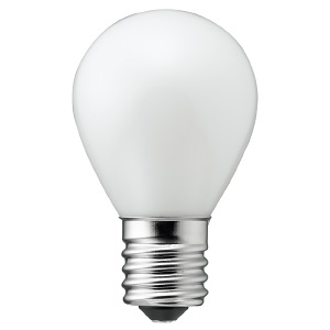 ヤザワ 【生産完了品】LED電球 S35ミニランプ形 ホワイトタイプ 15W形相当 電球色 口金E17 LDA1LG35E17WH