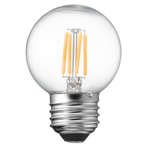ヤザワ 【生産完了品】LED電球 G50ボール形 クリアタイプ 25W形相当 電球色 口金E26 LDG2LG50C