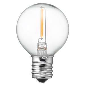 ヤザワ 【生産完了品】LED電球 G40ボール形 クリアタイプ 10W形相当 電球色 口金E17 LDG1LG40E17C