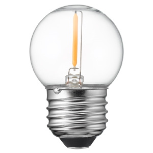 ヤザワ 【生産完了品】LED電球 G40ボール形 クリアタイプ 10W形相当 電球色 口金E26 LDG1LG40C