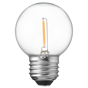 電材堂 【生産完了品】【ケース販売特価 10個セット】LED電球 G50ボール形 クリアタイプ 10W形相当 電球色 口金E26 LDG1LG50CDNZ_set