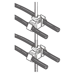 ネグロス電工 【販売終了】【ケース販売特価 20個セット】吊りボルト・丸鋼用ケーブル支持具 《FVラック&#174;》 二重天井用 W3/8 φ9 2.6・3.2 2.0・2.6×3C各2回線まで 丸形φ8〜15 【ケース販売特価 20個セット】吊りボルト・丸鋼用ケーブル支持具 《FVラック&#174;》 二重天井用 W3/8 φ9 2.6・3.2 2.0・2.6×3C各2回線まで 丸形φ8〜15 TW5-9N_set 画像2