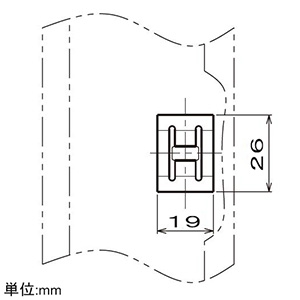 ネグロス電工 【販売終了】【ケース販売特価 20個セット】角バー止め金具 軽量間仕切り用 MSR・MSRZ用 【ケース販売特価 20個セット】角バー止め金具 軽量間仕切り用 MSR・MSRZ用 MSRN_set 画像3