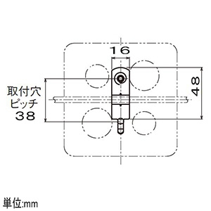 ネグロス電工 【販売終了】【ケース販売特価 20個セット】角バー用ボックス支持金具 軽量間仕切り用 MSR・MSRZ・鋼製・樹脂製アウトレットボックス用 【ケース販売特価 20個セット】角バー用ボックス支持金具 軽量間仕切り用 MSR・MSRZ・鋼製・樹脂製アウトレットボックス用 MSRB7_set 画像3