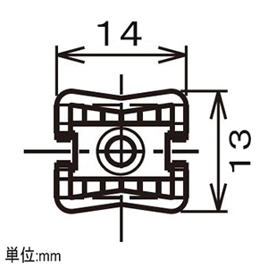 ネグロス電工 【販売終了】【ケース販売特価 10個セット】ネジックナット 盤・火災報知設備用 後付けタイプ M6 1R型・2RU型用 【ケース販売特価 10個セット】ネジックナット 盤・火災報知設備用 後付けタイプ M6 1R型・2RU型用 RX-6_set 画像3