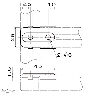 ネグロス電工 【販売終了】【ケース販売特価 10個セット】2RU用枠組金具 《ネジック&#174;》 盤・火災報知設備用 【ケース販売特価 10個セット】2RU用枠組金具 《ネジック&#174;》 盤・火災報知設備用 2TS_set 画像3