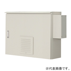 日東工業製パワーコンディショナ収納用キャビネット(多分PV-PC1)仕切り板は有りません