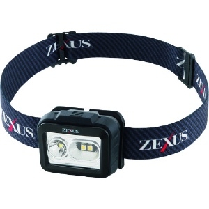 冨士灯器 【生産完了品】LEDヘッドライト 《ZEXUS ハイブリッドモデル》 240lm 白色スポット・ワイド照射モデル ZX-170
