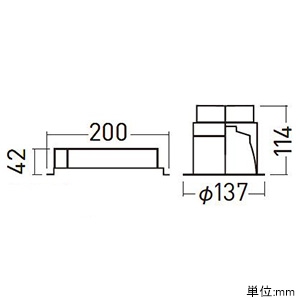 パナソニック 【生産完了品】LEDダウンライト LED350形 CDM-R70形器具相当 埋込穴φ125 コンフォート 調光タイプ 温白色 拡散70° ホワイト反射板 LEDダウンライト LED350形 CDM-R70形器具相当 埋込穴φ125 コンフォート 調光タイプ 温白色 拡散70° ホワイト反射板 XND3553WVLZ9 画像2