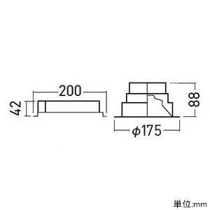 パナソニック 【生産完了品】LEDダウンライト LED350形 CDM-R70形器具相当 埋込穴φ150 プレーン 調光タイプ 温白色 拡散85° ホワイト反射板 LEDダウンライト LED350形 CDM-R70形器具相当 埋込穴φ150 プレーン 調光タイプ 温白色 拡散85° ホワイト反射板 XND3561WVLZ9 画像2