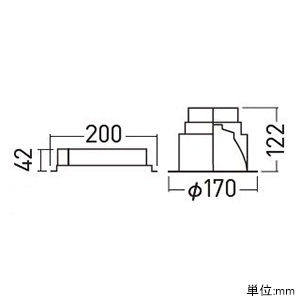 パナソニック 【生産完了品】LEDダウンライト LED350形 CDM-R70形器具相当 埋込穴φ150 コンフォート 調光タイプ 温白色 広角45° 銀色鏡面反射板 LEDダウンライト LED350形 CDM-R70形器具相当 埋込穴φ150 コンフォート 調光タイプ 温白色 広角45° 銀色鏡面反射板 XND3562SVLZ9 画像2