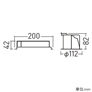 パナソニック 【生産完了品】LEDダウンライト LED60形 白熱灯60形器具相当 埋込穴φ100 コンフォート 位相調光タイプ 温白色 広角50° 銀色鏡面反射板 LEDダウンライト LED60形 白熱灯60形器具相当 埋込穴φ100 コンフォート 位相調光タイプ 温白色 広角50° 銀色鏡面反射板 XND0632SVLG1 画像2