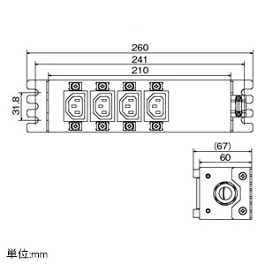 HKC0903 (アメリカン電機)｜コンセントバー｜配線器具｜電材堂【公式】