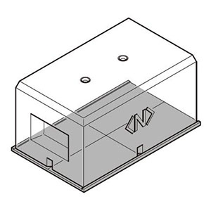 ネグロス電工 【販売終了】基礎ブロック用ゴムベース MKBS1-M10・MKBS1C-M10用 基礎ブロック用ゴムベース MKBS1-M10・MKBS1C-M10用 MKBS1GB 画像2