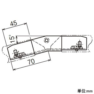 ネグロス電工 【販売終了】【受注生産品】エルボ 《レースウェイ》 15°立面角度付 30型 DP1タイプ 高耐食性めっき鋼板 【受注生産品】エルボ 《レースウェイ》 15°立面角度付 30型 DP1タイプ 高耐食性めっき鋼板 SD-DO-115 画像2