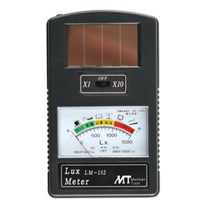 マザーツール ルックスメータ 簡易照度計 アモルファスソーラー電池使用 測定範囲0〜15000Lux ルックスメータ 簡易照度計 アモルファスソーラー電池使用 測定範囲0〜15000Lux LM-102