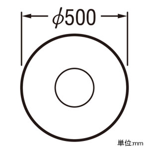 オーデリック 【生産完了品】LEDシーリングライト 《FLAT PLATE》 〜8畳用 電球色〜昼光色 調光・調色タイプ Bluetooth&reg;対応 黒色 LEDシーリングライト 《FLAT PLATE》 〜8畳用 電球色〜昼光色 調光・調色タイプ Bluetooth&reg;対応 黒色 OL291425BC 画像2