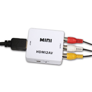 サンコー 【生産完了品】HDMIをコンポジットに変換するアダプタ HDMRCA22