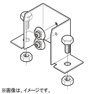 ネグロス電工 【販売終了】盤接続金具 《ダクト》 DP7タイプ 電気亜鉛めっき 銀 盤接続金具 《ダクト》 DP7タイプ 電気亜鉛めっき 銀 DU7