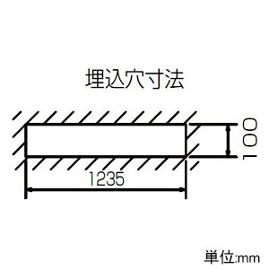 東芝 【お買い得品 10台セット】LEDベースライト 《TENQOOシリーズ》 40タイプ 埋込形 下面開放タイプ W100 一般タイプ 6900lmタイプ Hf32形×2灯用高出力形器具相当 昼光色 非調光タイプ 【お買い得品 10台セット】 LEKR410693D-LS9_set 画像2