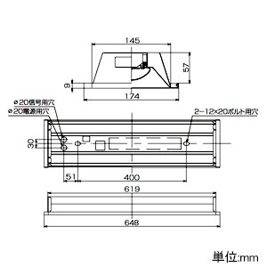 東芝 【受注生産品】LEDベースライト 《TENQOOシリーズ》 20タイプ 埋込形 下面開放タイプ W150 一般タイプ 1600lmタイプ Hf16形×1灯用高出力形器具・FL20形×2灯用器具相当 昼光色 非調光タイプ LEDベースライト 《TENQOOシリーズ》 20タイプ 埋込形 下面開放タイプ W150 一般タイプ 1600lmタイプ Hf16形×1灯用高出力形器具・FL20形×2灯用器具相当 昼光色 非調光タイプ LEKR215163D-LS9 画像3