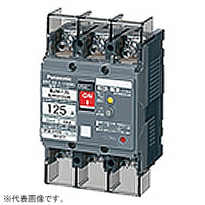 パナソニック 漏電ブレーカ モータ保護兼用 BJW-125型 JIS協約形 2P2E 60A 30mA O.C付 ボックス内取付用 端子カバー付 BJW26031K