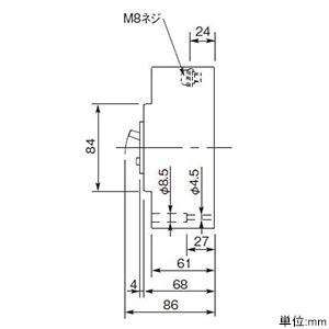 パナソニック 【生産完了品】漏電ブレーカ BKW-150S型 2P2E 150A 100/200/500mA切替 O.C付 盤用 漏電ブレーカ BKW-150S型 2P2E 150A 100/200/500mA切替 O.C付 盤用 BKW21509SK 画像3