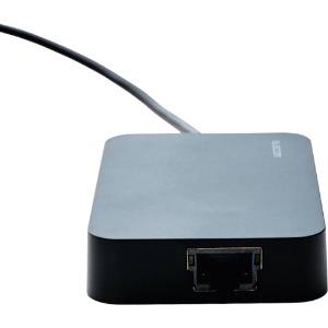 ELECOM 【生産完了品】有線LANアダプター USB2.0 Type-A USBハブ付 ケーブル長30cm ブラック 有線LANアダプター USB2.0 Type-A USBハブ付 ケーブル長30cm ブラック EDC-FUA2H-B 画像2
