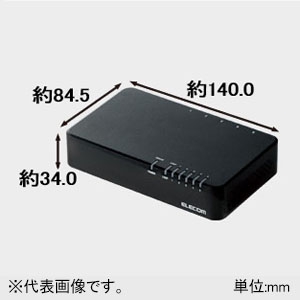 ELECOM 【生産完了品】スイッチングハブ 100BASE-TX対応 プラスチック筐体 電源内蔵タイプ 5ポート エコ省電力タイプ ループ検知機能搭載 マグネット付 スイッチングハブ 100BASE-TX対応 プラスチック筐体 電源内蔵タイプ 5ポート エコ省電力タイプ ループ検知機能搭載 マグネット付 EHC-F05PN-JW 画像3