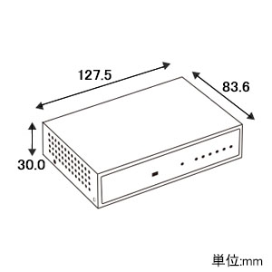 ELECOM ギガビットスイッチングハブ 1000BASE-T対応 メタル筐体 電源内蔵タイプ 5ポート エコ省電力タイプ ループ検知機能搭載 マグネット付 ブラック ギガビットスイッチングハブ 1000BASE-T対応 メタル筐体 電源内蔵タイプ 5ポート エコ省電力タイプ ループ検知機能搭載 マグネット付 ブラック EHC-G05MN2-HJB 画像3