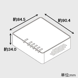 ELECOM 【生産完了品】ギガビットスイッチングハブ 1000BASE-T対応 プラスチック筐体 電源外付けタイプ 5ポート エコ省電力タイプ ループ検知機能搭載 マグネットなし ホワイト ギガビットスイッチングハブ 1000BASE-T対応 プラスチック筐体 電源外付けタイプ 5ポート エコ省電力タイプ ループ検知機能搭載 マグネットなし ホワイト EHC-G05PA-W-K 画像3