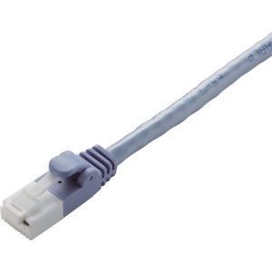 ELECOM LANケーブル スタンダードタイプ CAT6対応 ヨリ線 ツメ折れ防止タイプ 環境配慮パッケージ 長さ2m ブルー LD-GPT/BU2/RS