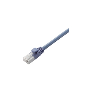 ELECOM LANケーブル スタンダードタイプ CAT6対応 ヨリ線 ツメ折れ防止タイプ 環境配慮パッケージ 長さ7m ブルー LD-GPT/BU7/RS