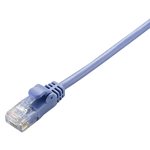 ELECOM LANケーブル ソフトタイプ CAT6準拠 ヨリ線 長さ2m ブルー LD-GPY/BU2